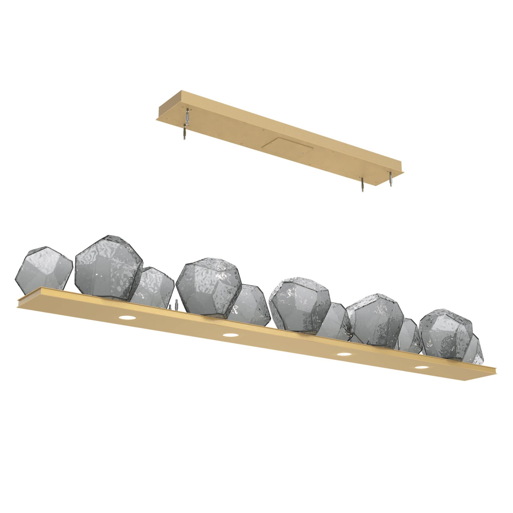 Gem 75 Inch 15 Light LED Linear Suspension Light by Hammerton Studio