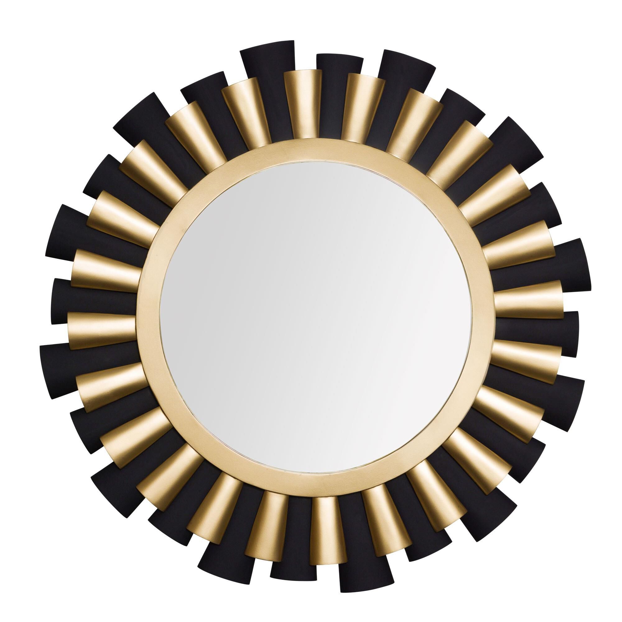 Shown in Matte Black/French Gold finish