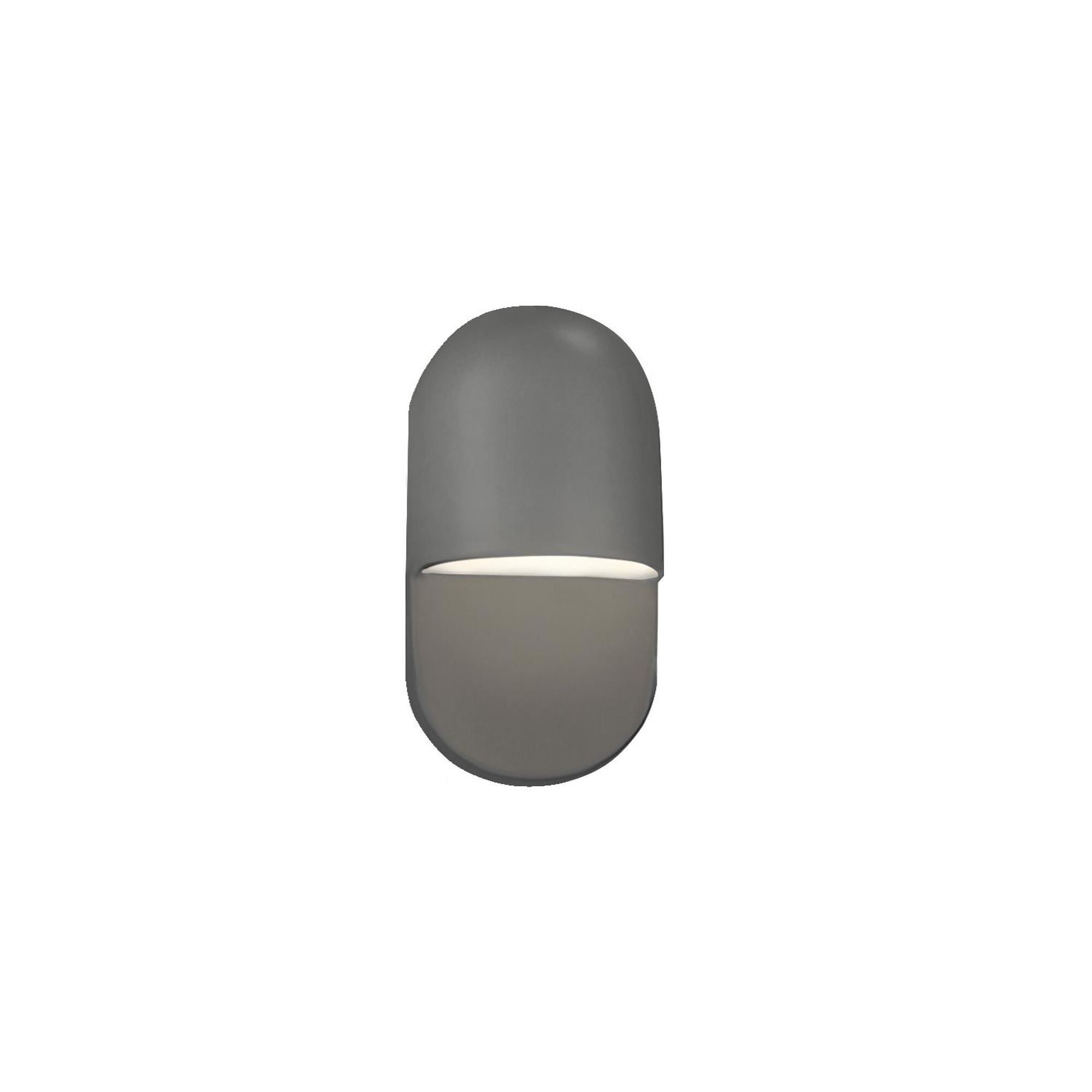 Shown in Gloss Grey finish and Gloss Grey shade