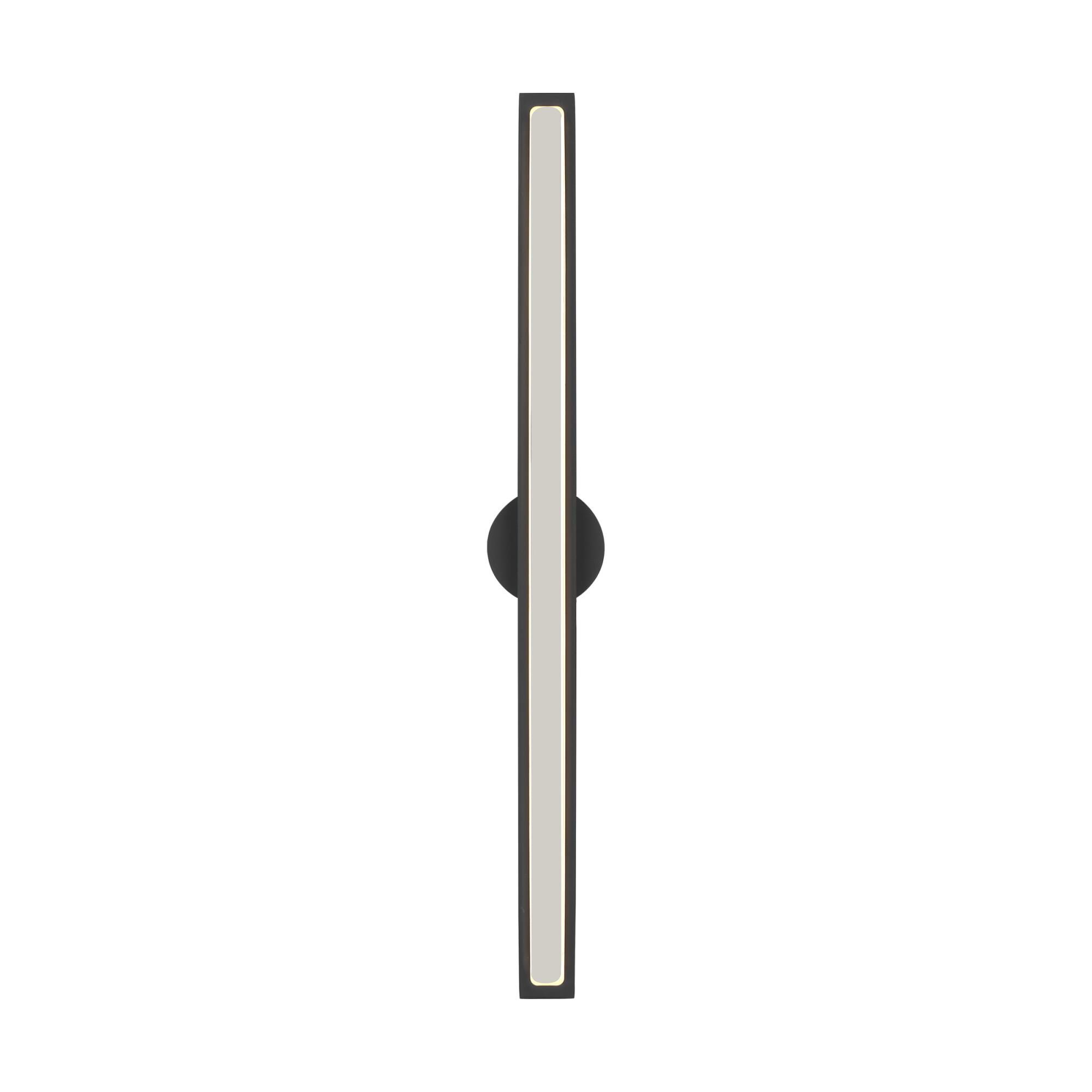 Shown in Nightshade Black finish and Clear Crystal glass