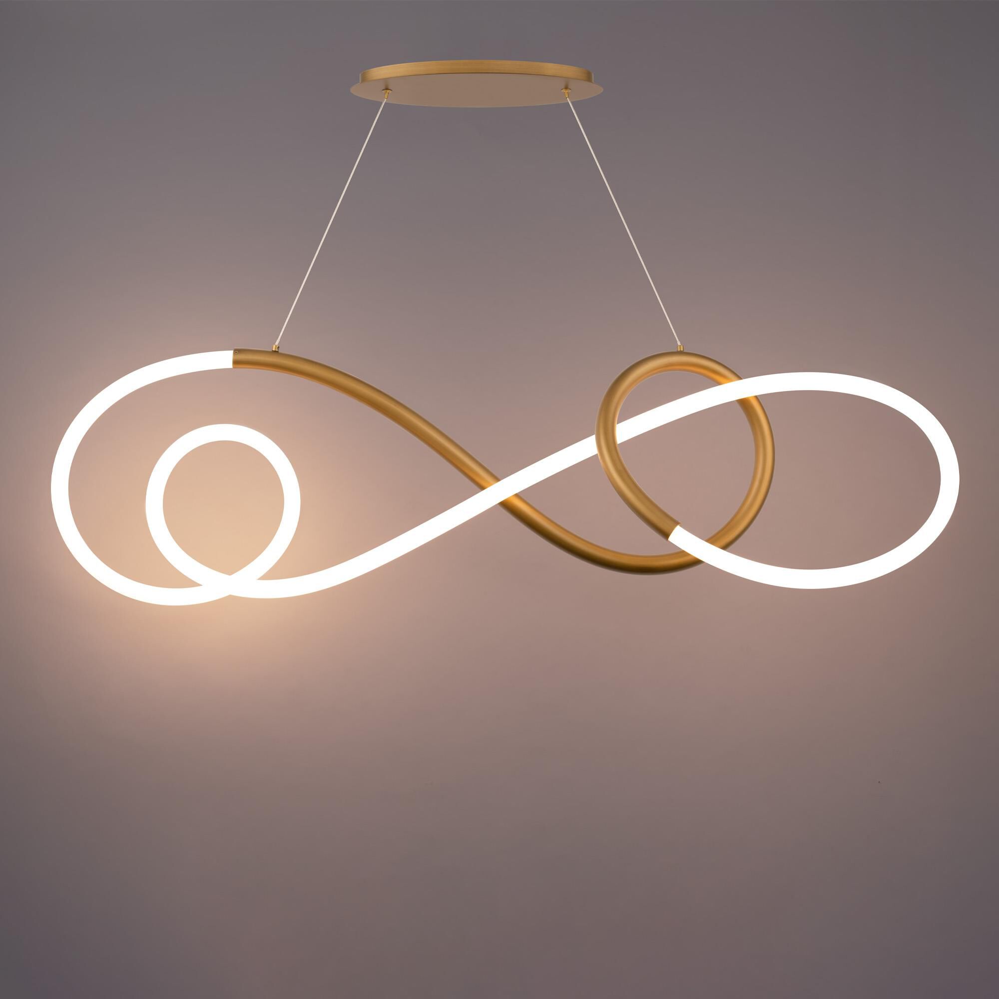 dweLED Solo 48 Inch LED Linear Suspension Light