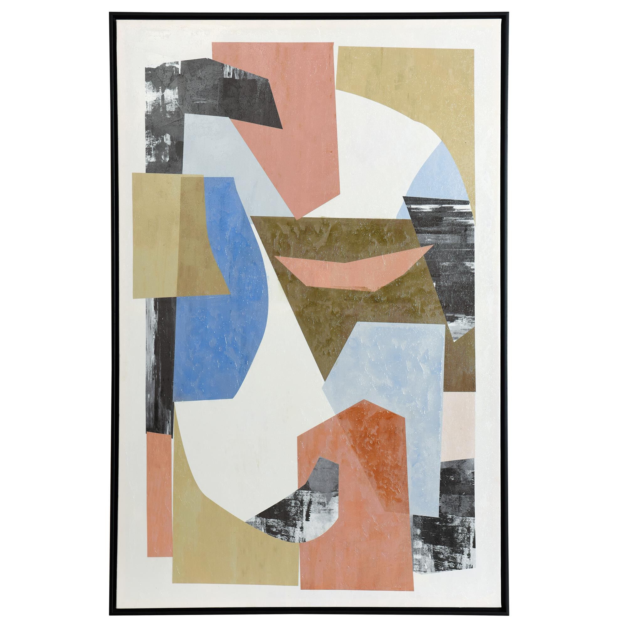 Color Collage 31 Inch Painting by Stylecraft