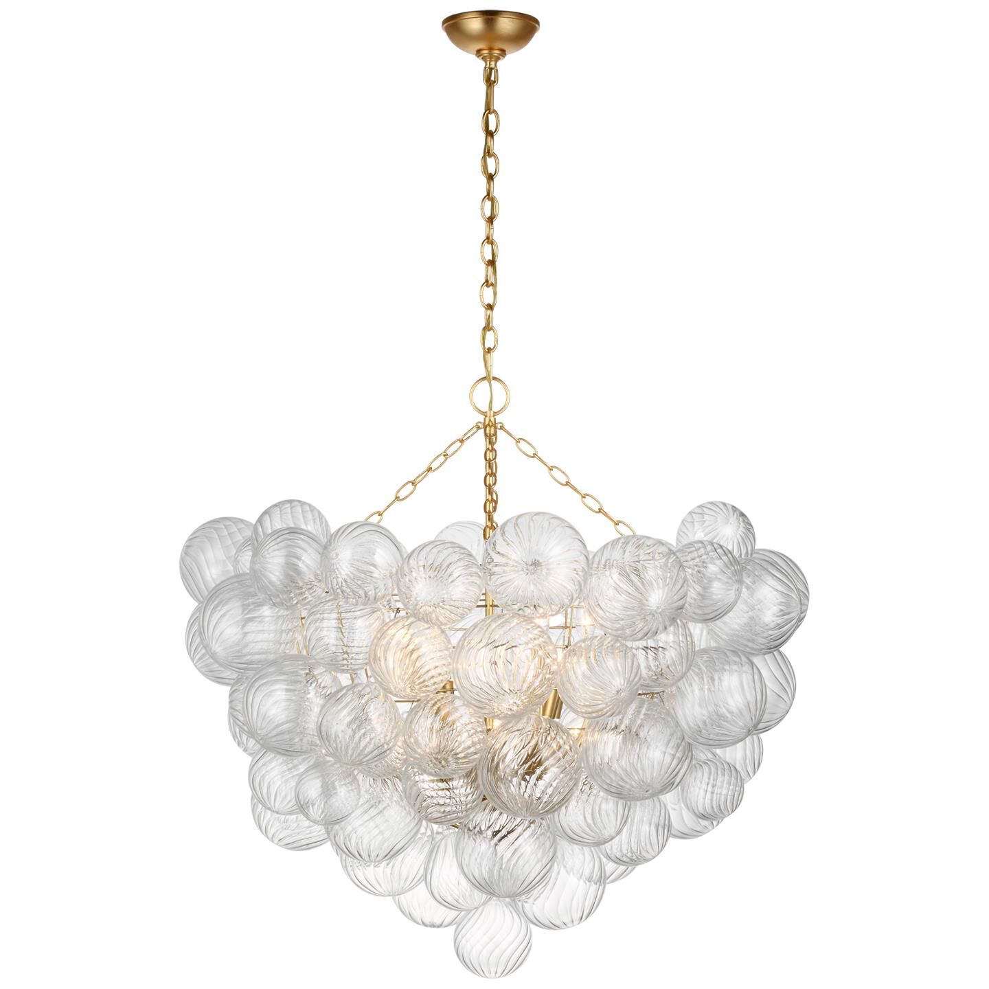 Julie Neill Talia 38 Inch 12 Light LED Chandelier by Visual Comfort Signature Collection