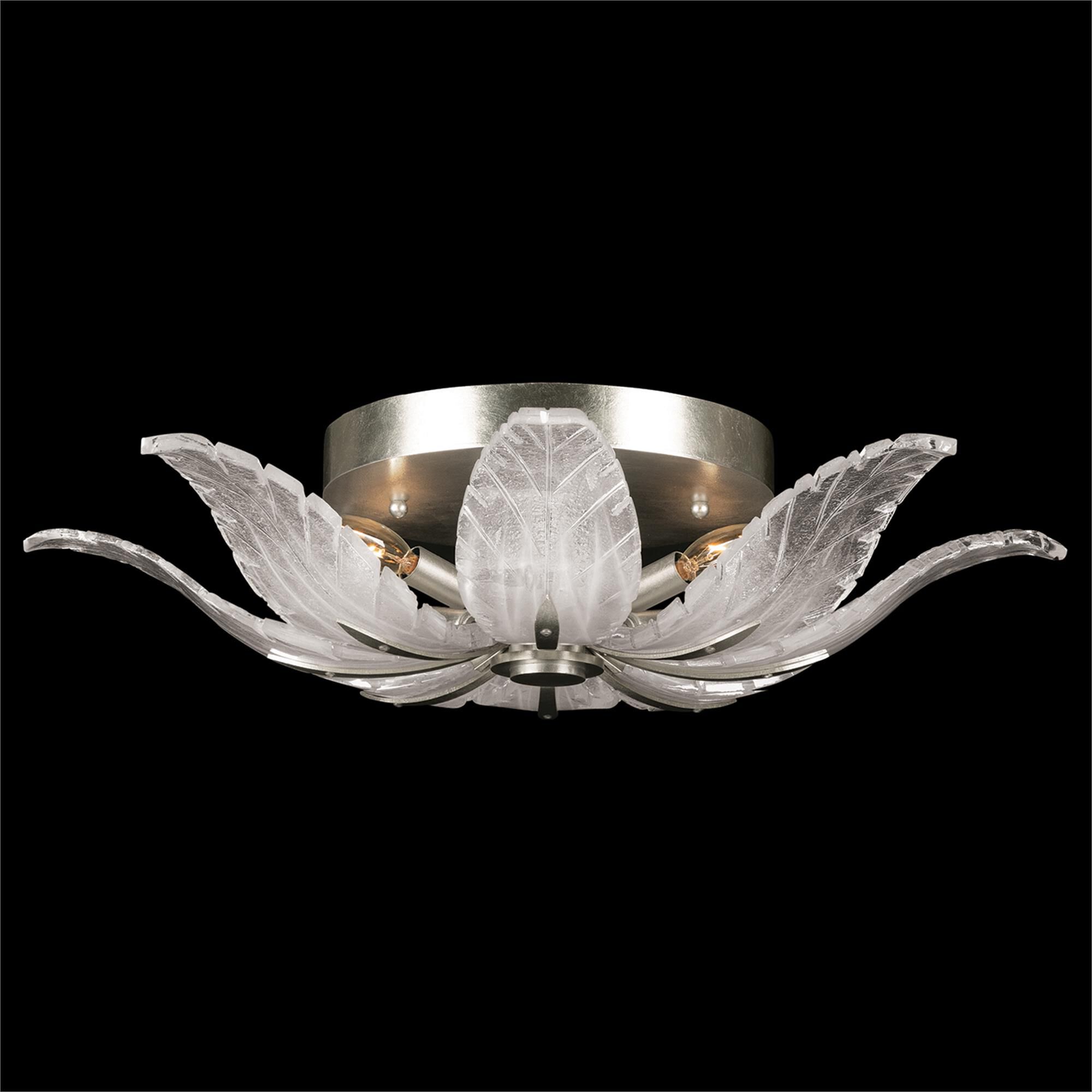 Plume 28 Inch 4 Light Flush Mount,