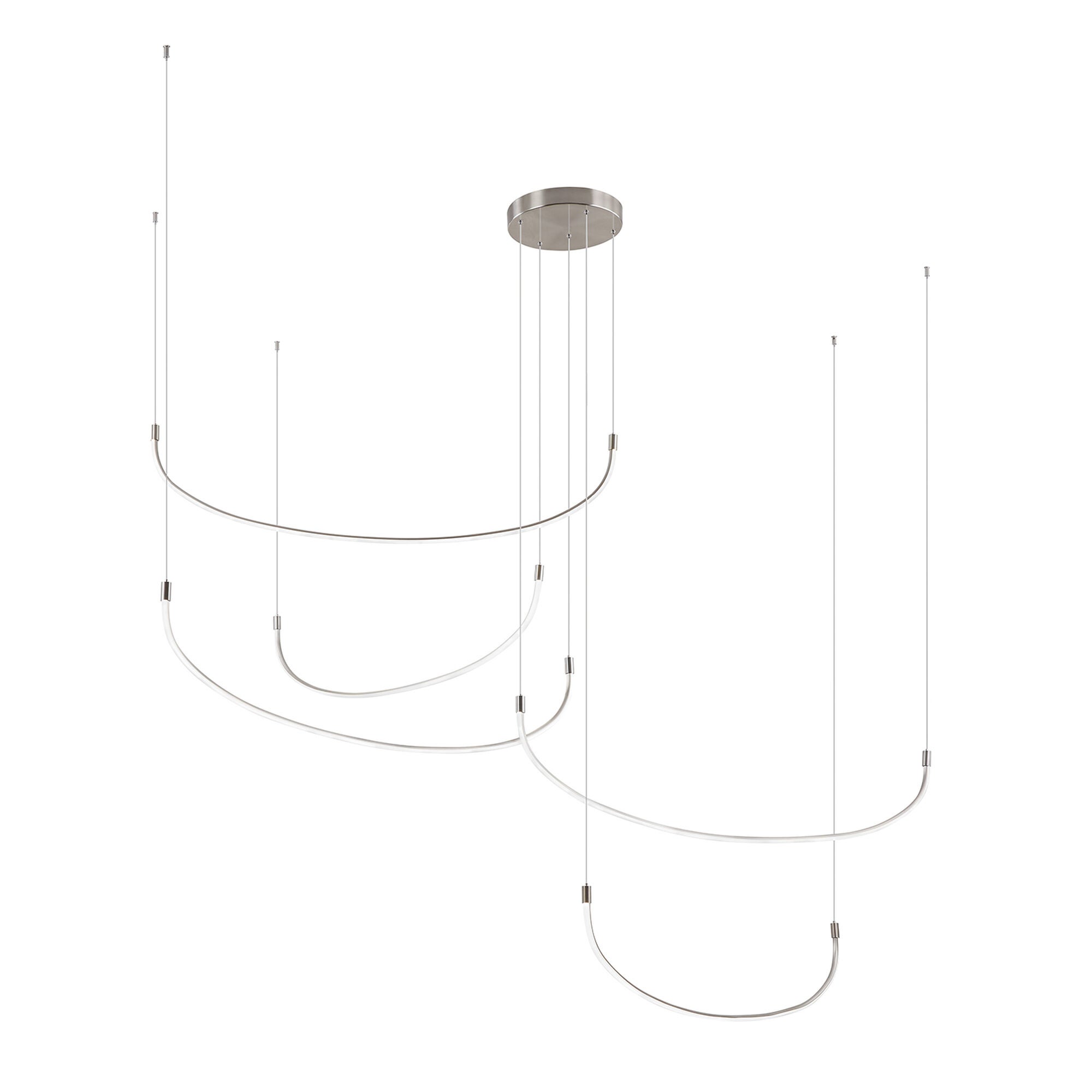 Shown in Brushed Nickel finish