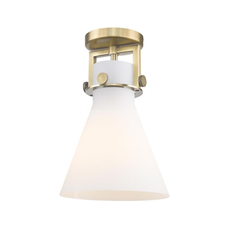 Bruno Marashlian Newton Cone 8 Inch Flush Mount by Innovations Lighting