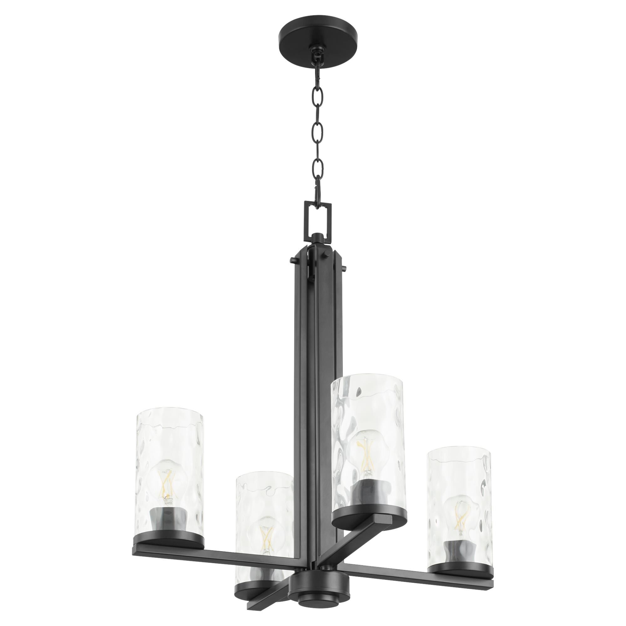Steinway 22 Inch 4 Light Mini Chandelier by Quorum International