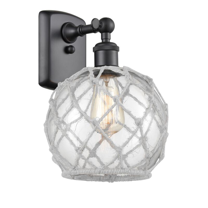 Bruno Marashlian Farmhouse Rope 13 Inch Wall Sconce by Innovations Lighting