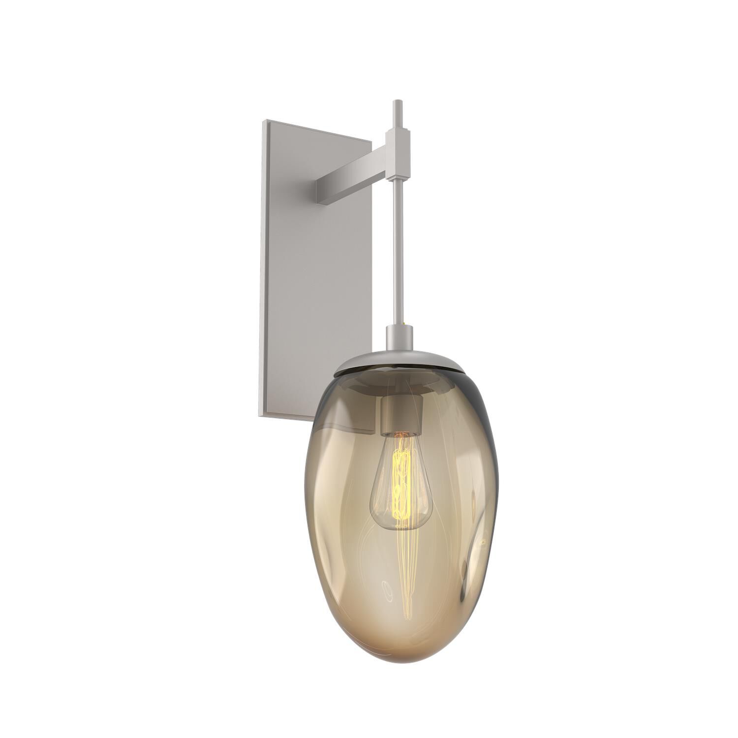 Shown in Metallic Beige Silver finish and Blown Bronze glass