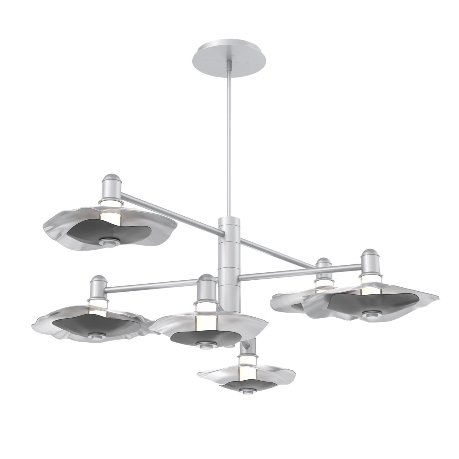 Shown in Classic Silver finish and Matte Black accent