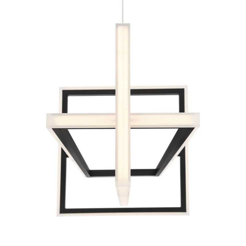 Bordo Small Linear Chandelier by Eurofase Lighting