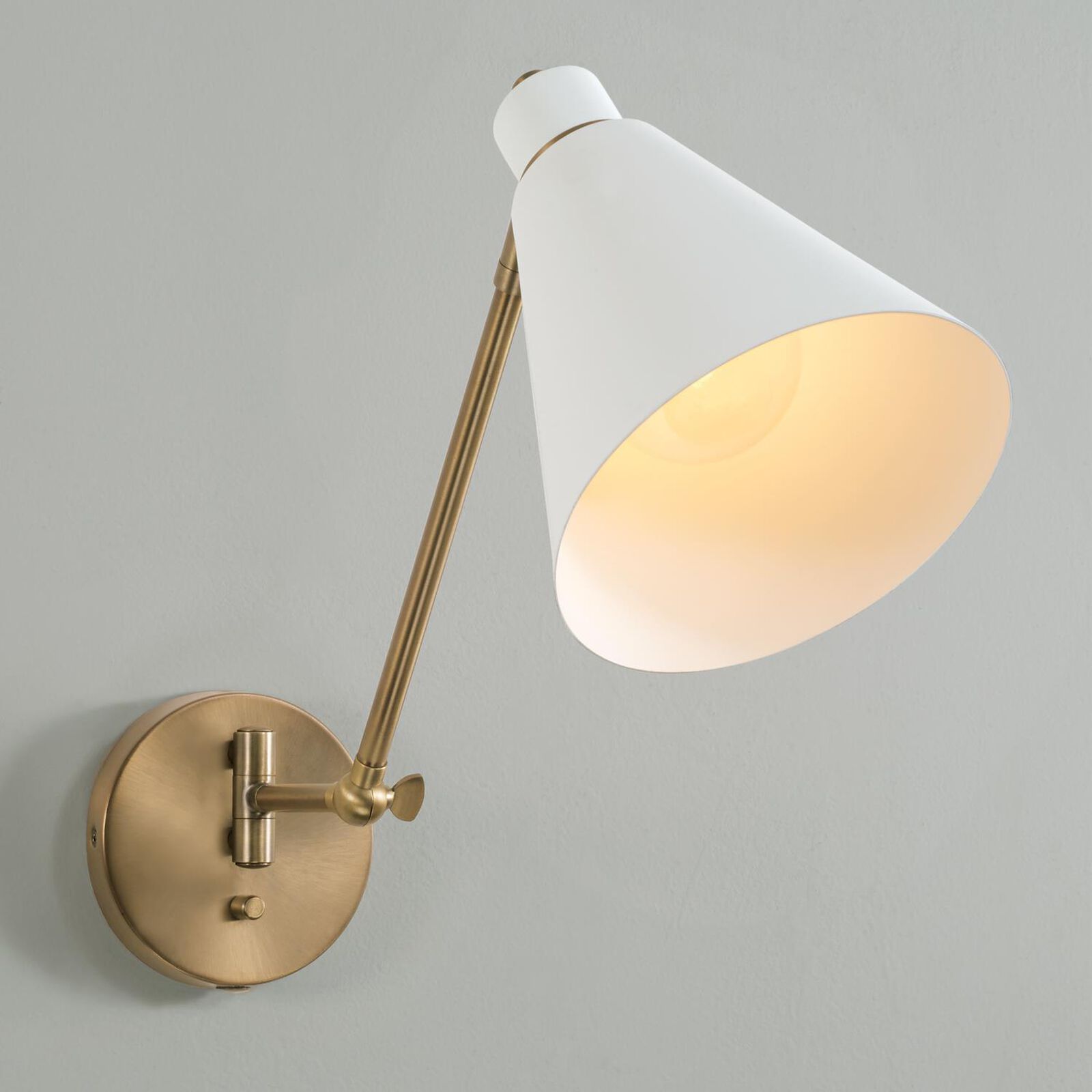 Bradley Wall Swing Lamp | Capitol Lighting