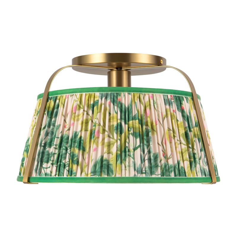 Peyton Fox Scout 13 Inch Semi Flush Mount by Alora Mood