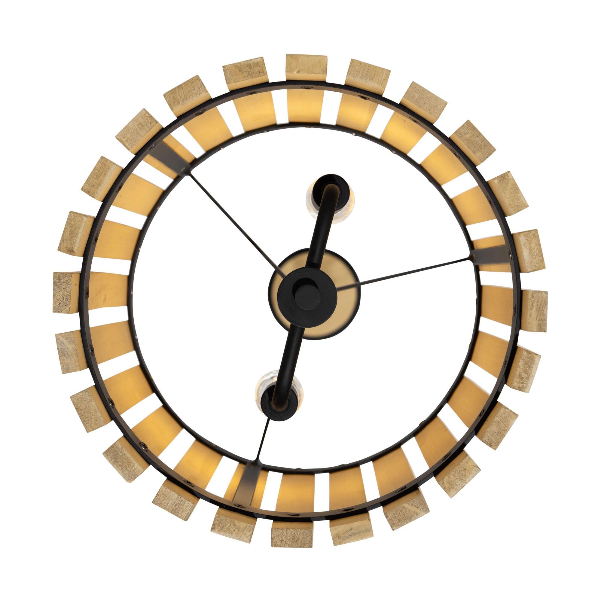 Shown in Matte Black/Honey Blonde finish