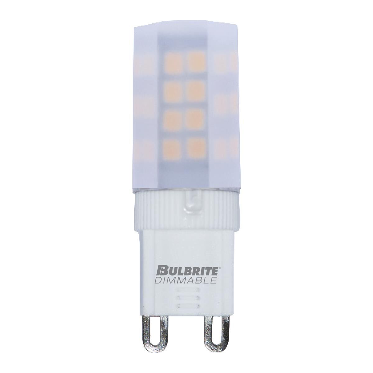 Dimmable 4.50 Watt 3000K T4 LED Light Bulb by Bulbrite