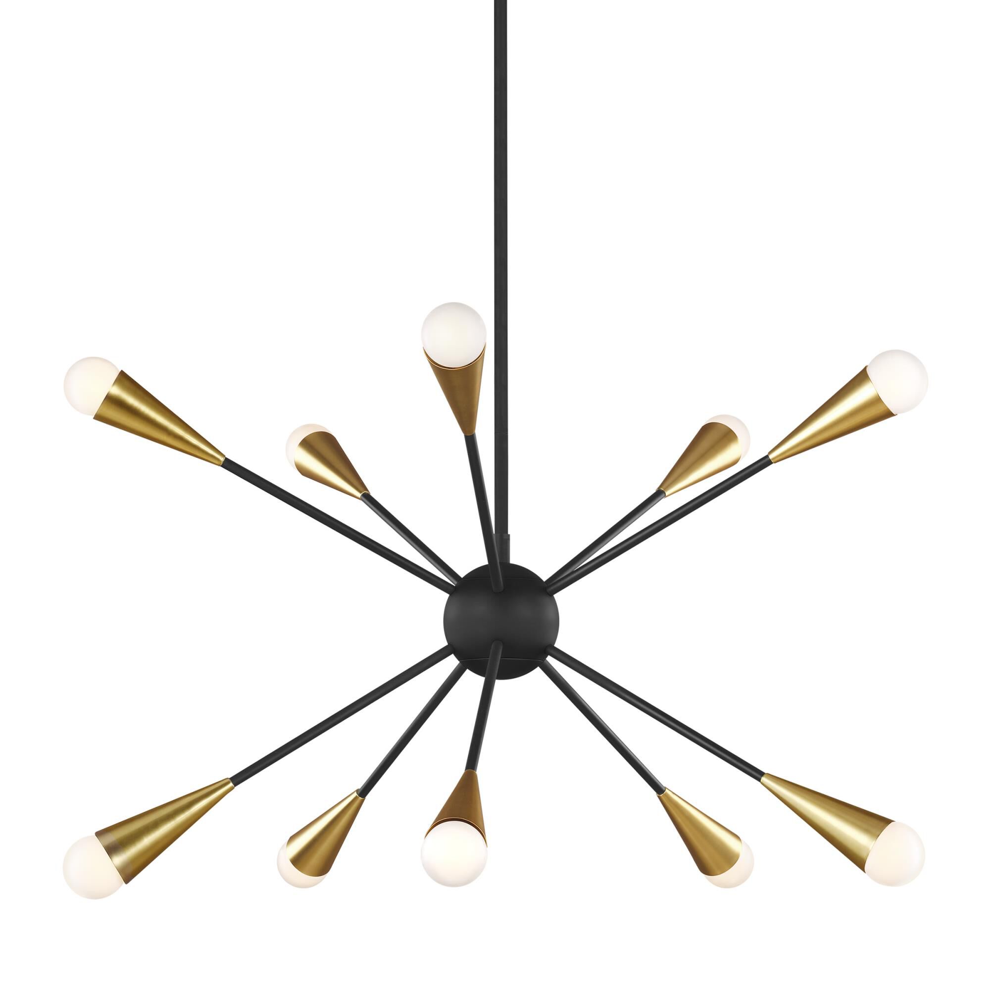 Ellen DeGeneres Jax 10 Light Chandelier Capitol Lighting
