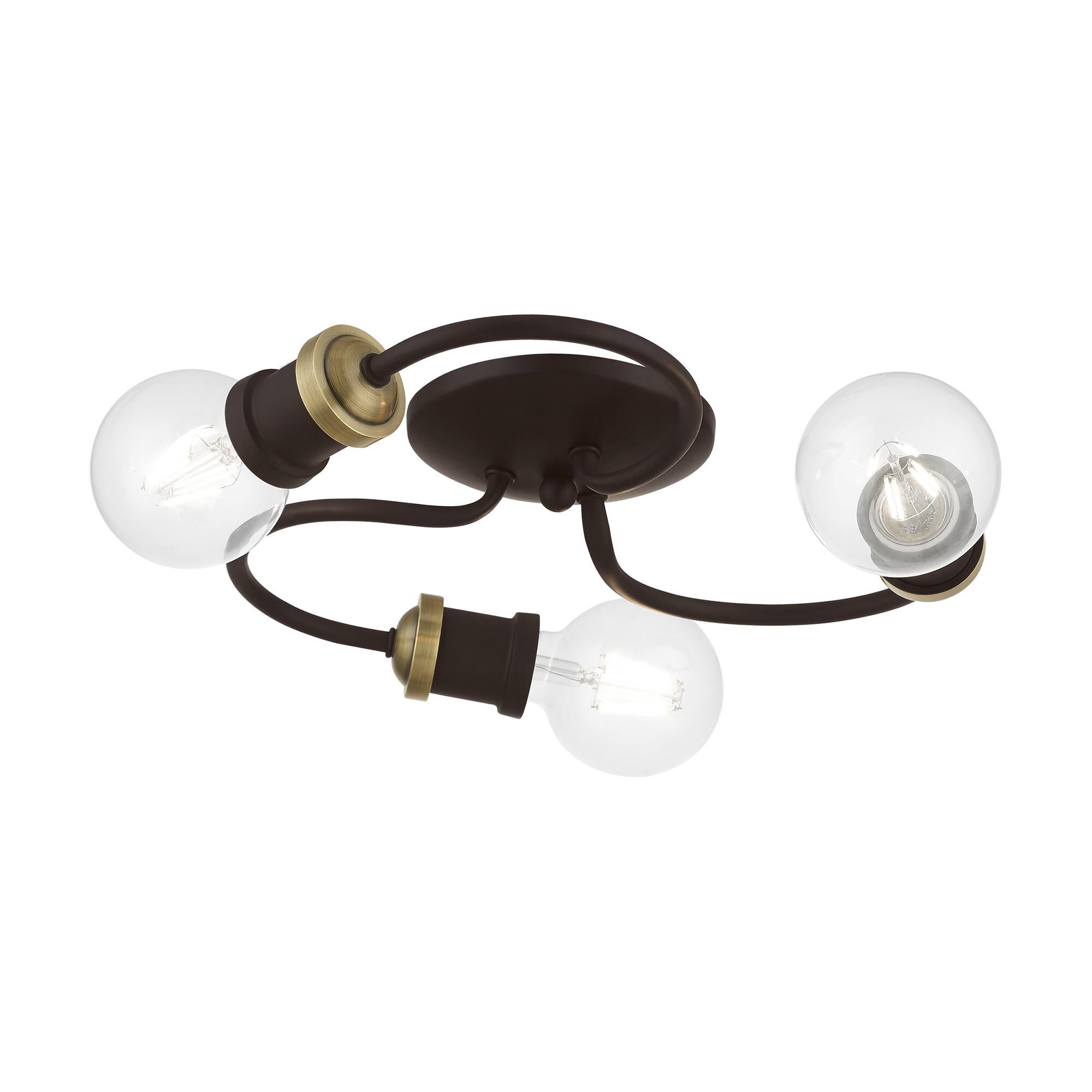 Shown in Bronze with Antique Brass Accents finish