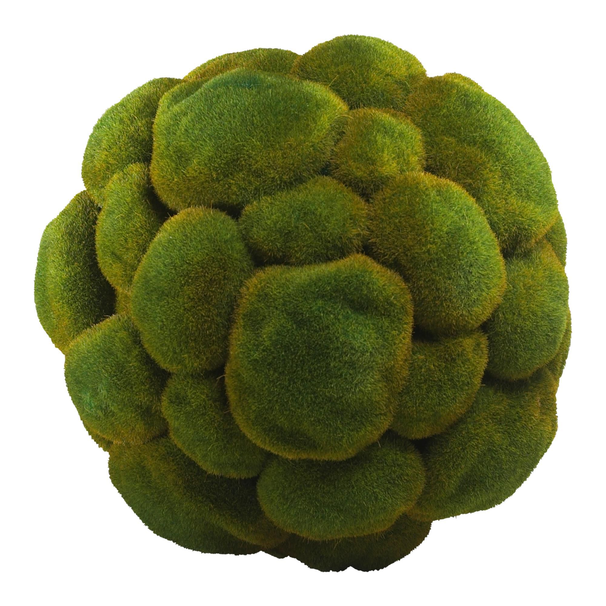 Moss Sphere Figurine,