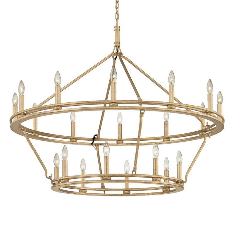 Sutton 44 Inch Chandelier by Troy Lighting