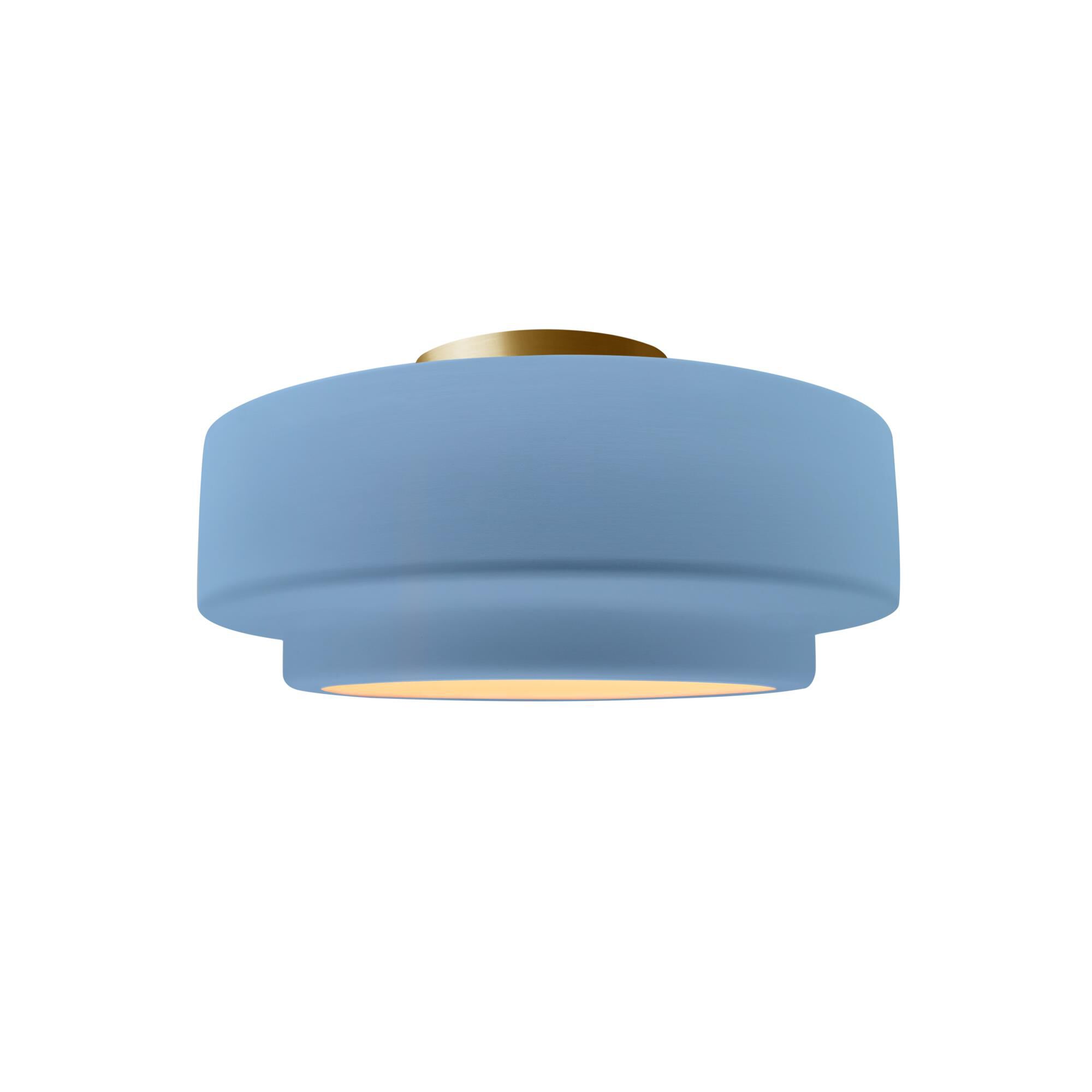 Tier 12 Inch Semi Flush Mount by Justice Design Group