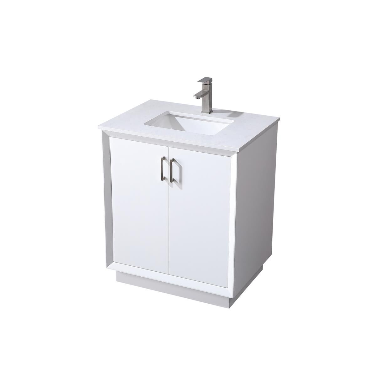 Shown in White finish