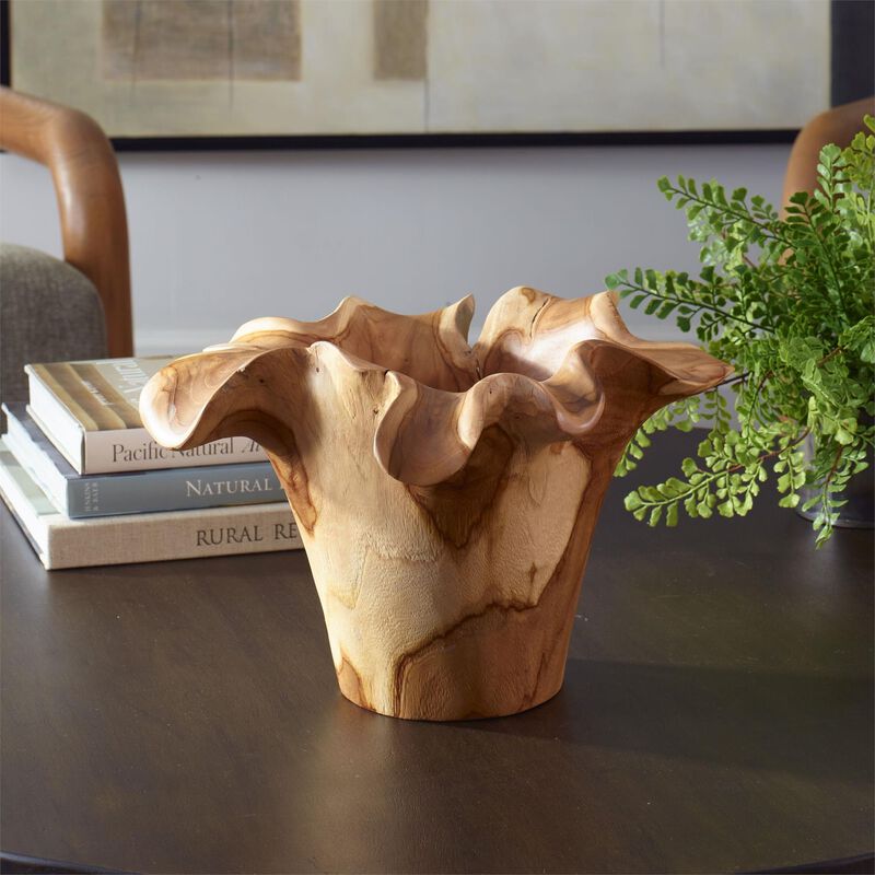 Teak Flow Bowl by Uttermost