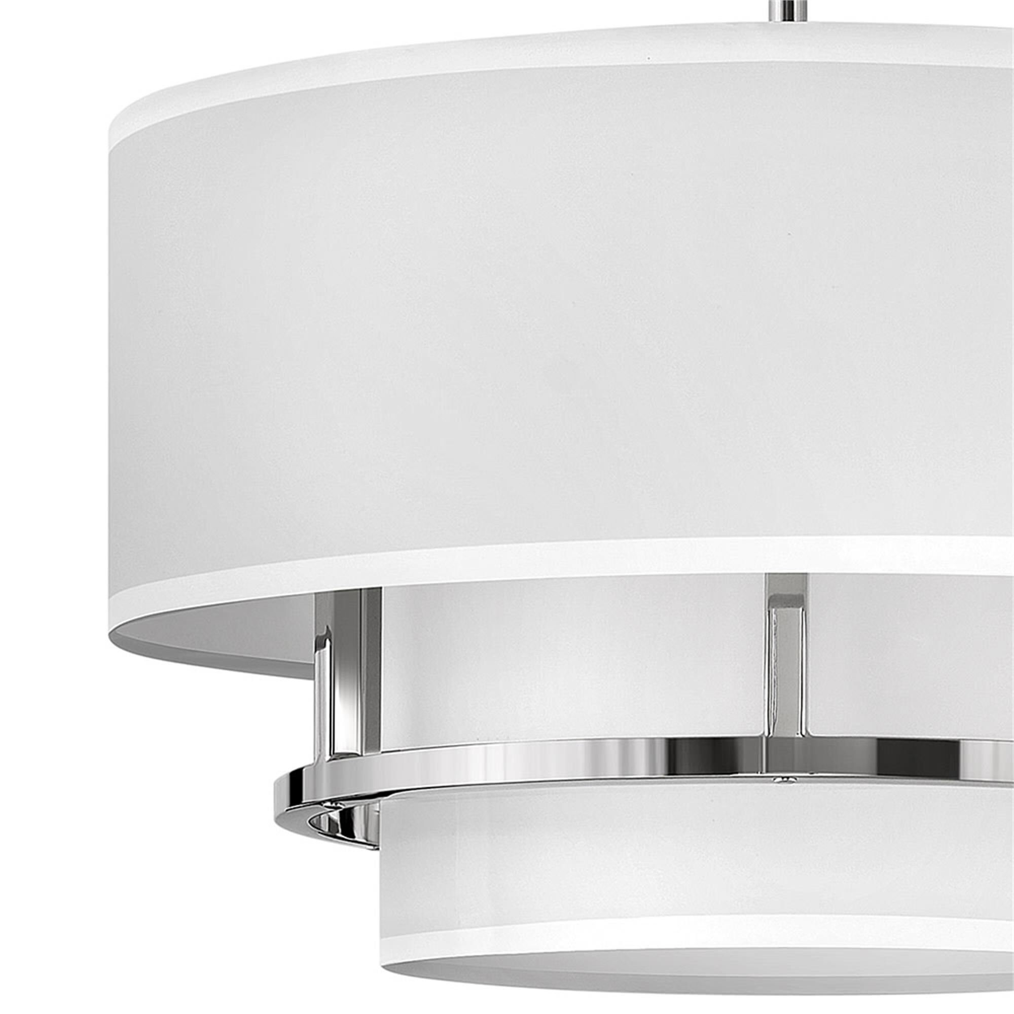 Graham 16 Inch 3 Light Semi Flush Mount,