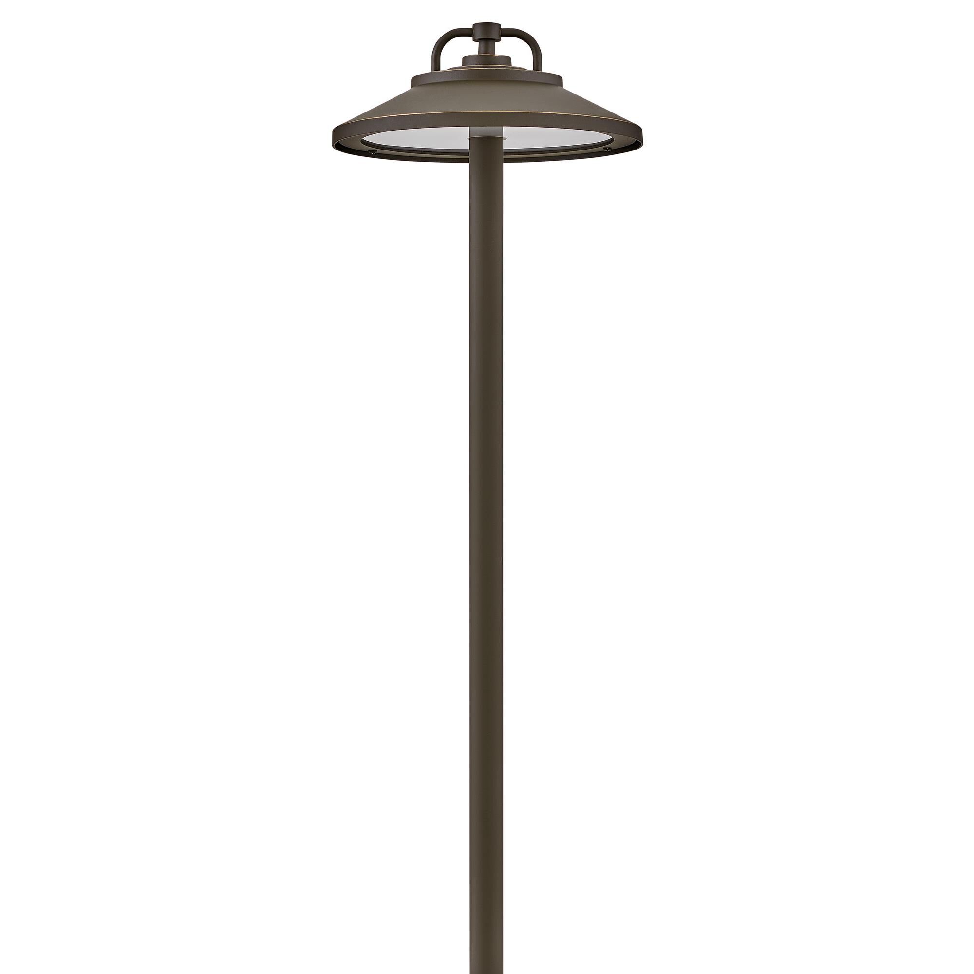 Shown in Oil Rubbed Bronze finish and Clear Lens glass
