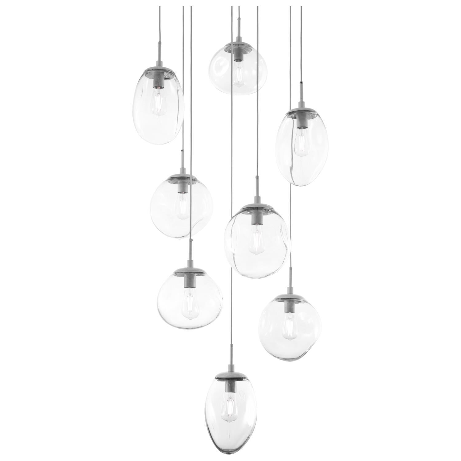 Levi Wilson Nebula 31 Inch 8 Light Multi Light Pendant by Hammerton Studio