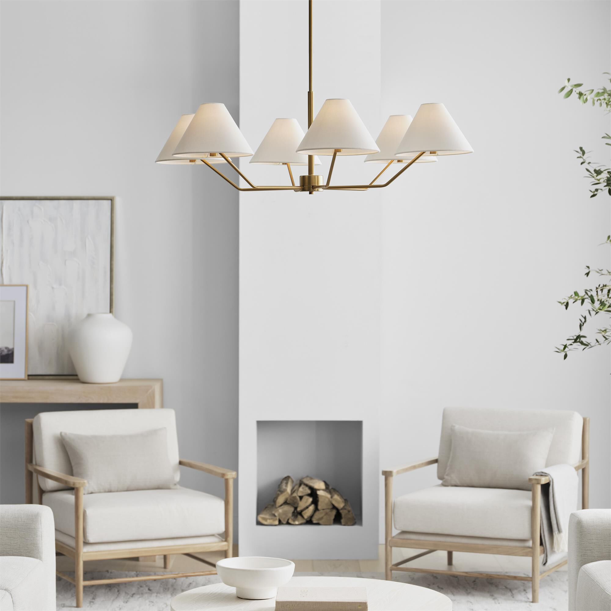 Drew & Jonathan Burke Large Chandelier,
