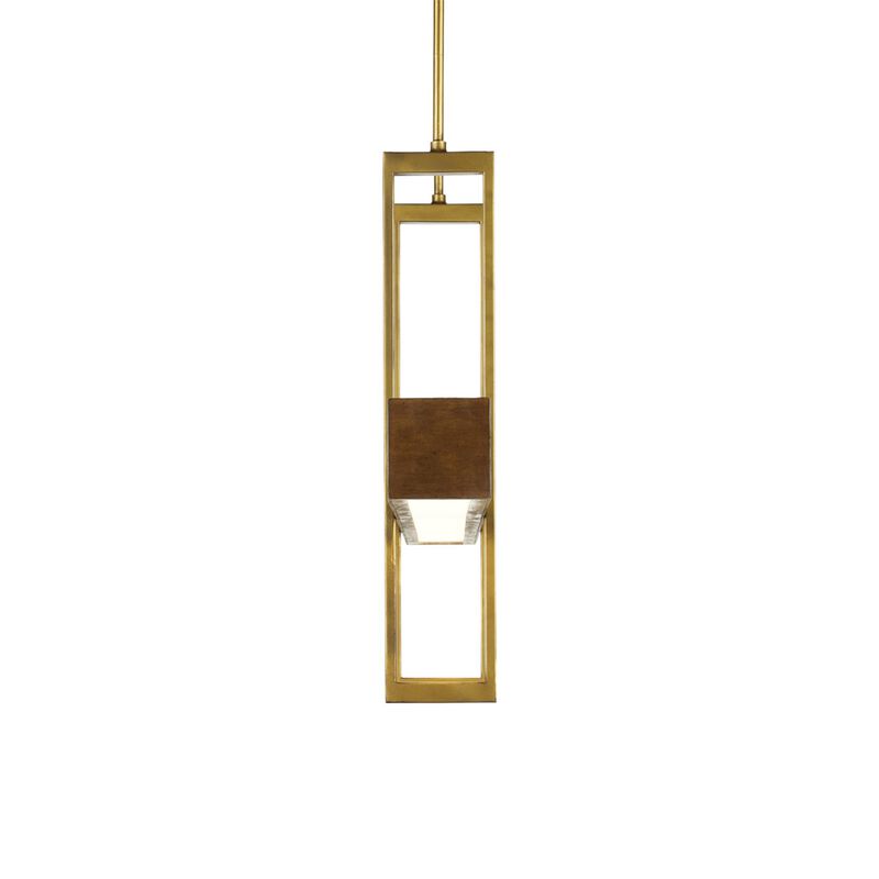 Tonbridge 50 Inch 3 Light LED Linear Suspension Light by Currey and Company