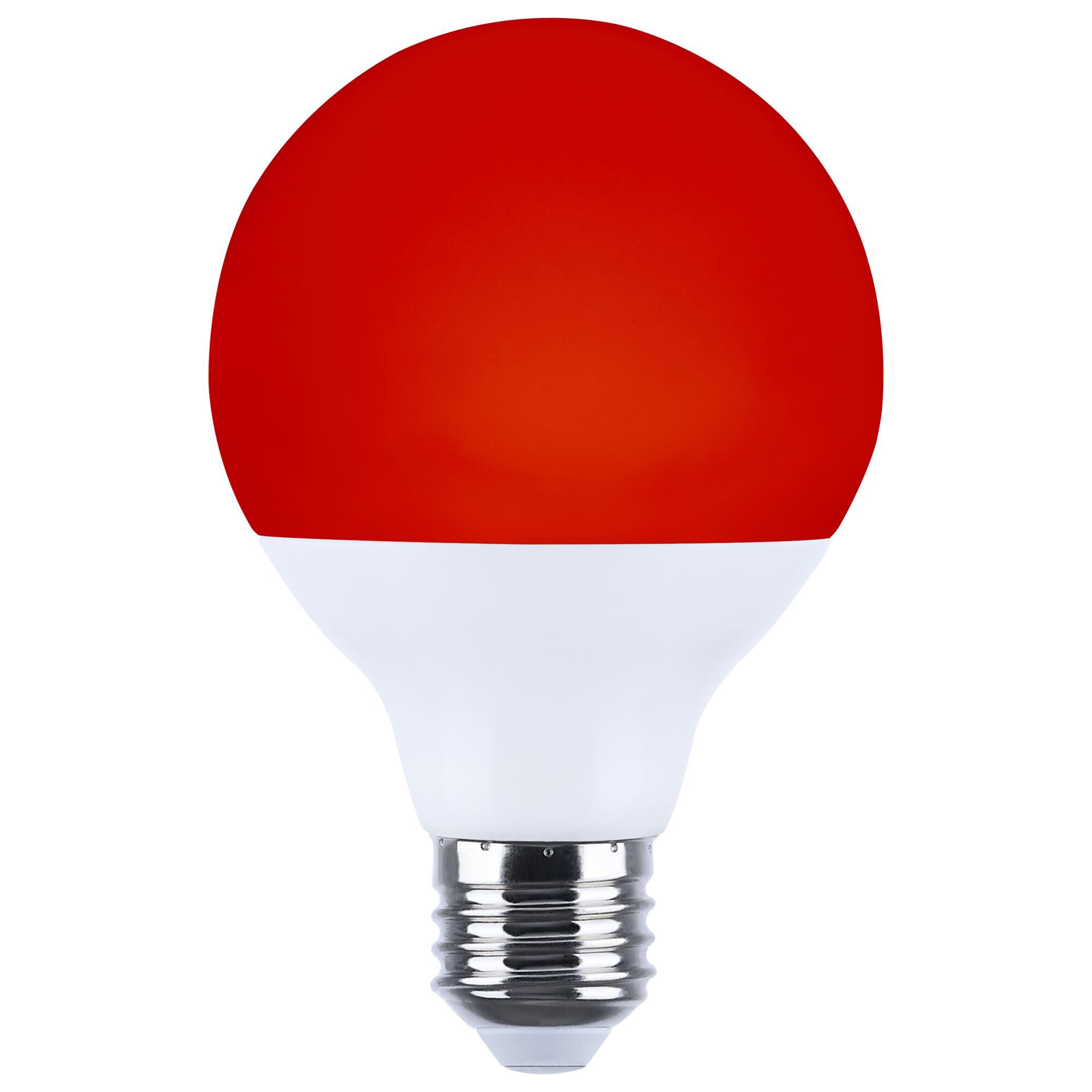 Dimmable 10 Watt 2700K G25 LED Light Bulb by Satco
