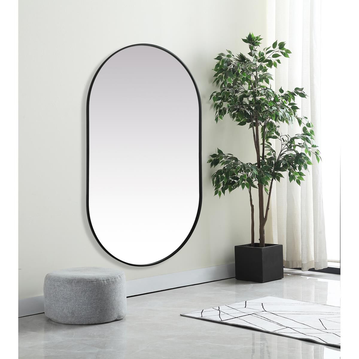 Shown in Black finish
