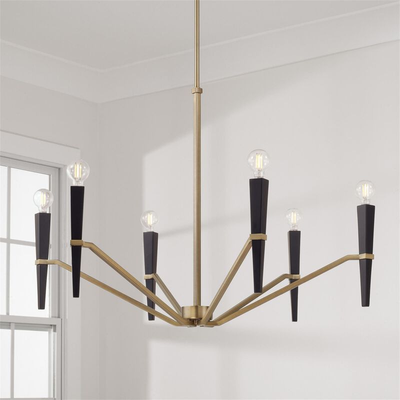 Enzo 33 Inch Chandelier by Capital Lighting Fixture Company