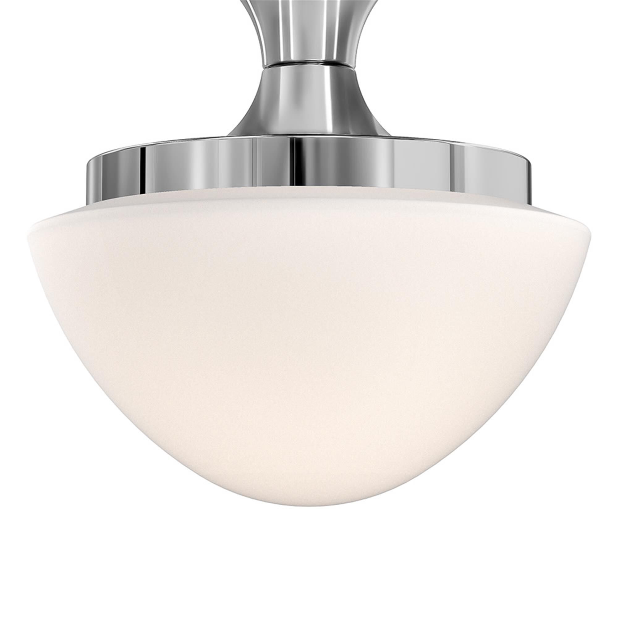 Knox 8 Inch Semi Flush Mount,