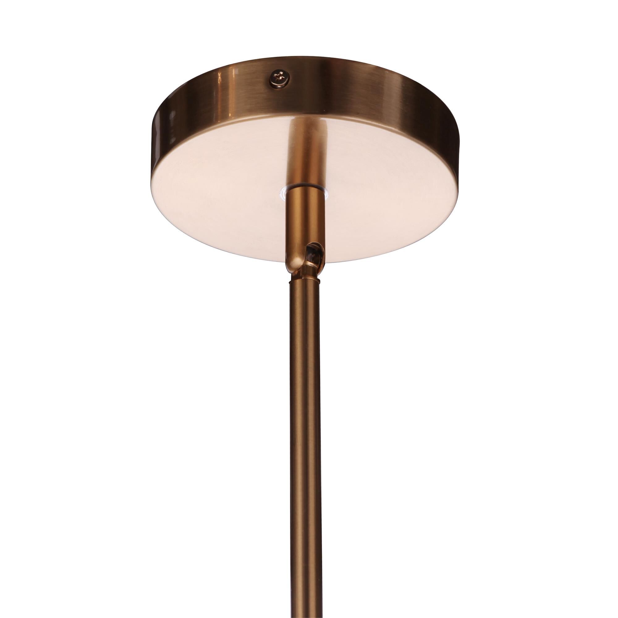 Shown in Satin Brass finish