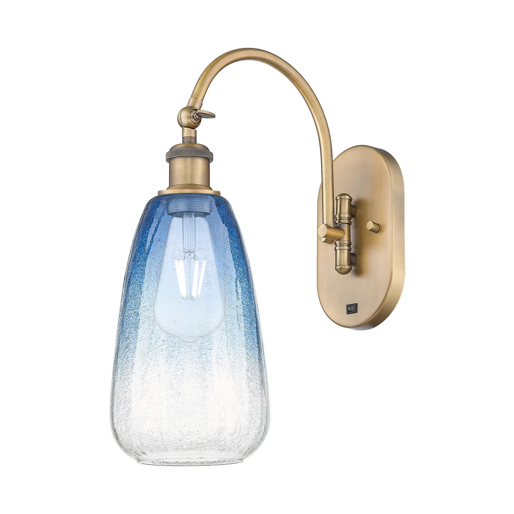 Bruno Marashlian Brookhaven Almond 6 Inch Wall Swing Lamp by Innovations Lighting