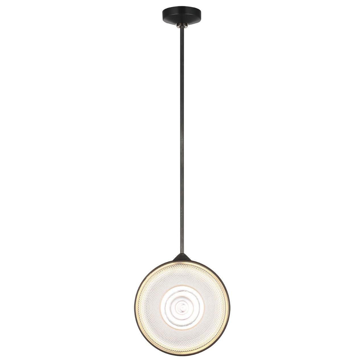 Shown in Bronze finish and Clear crystal