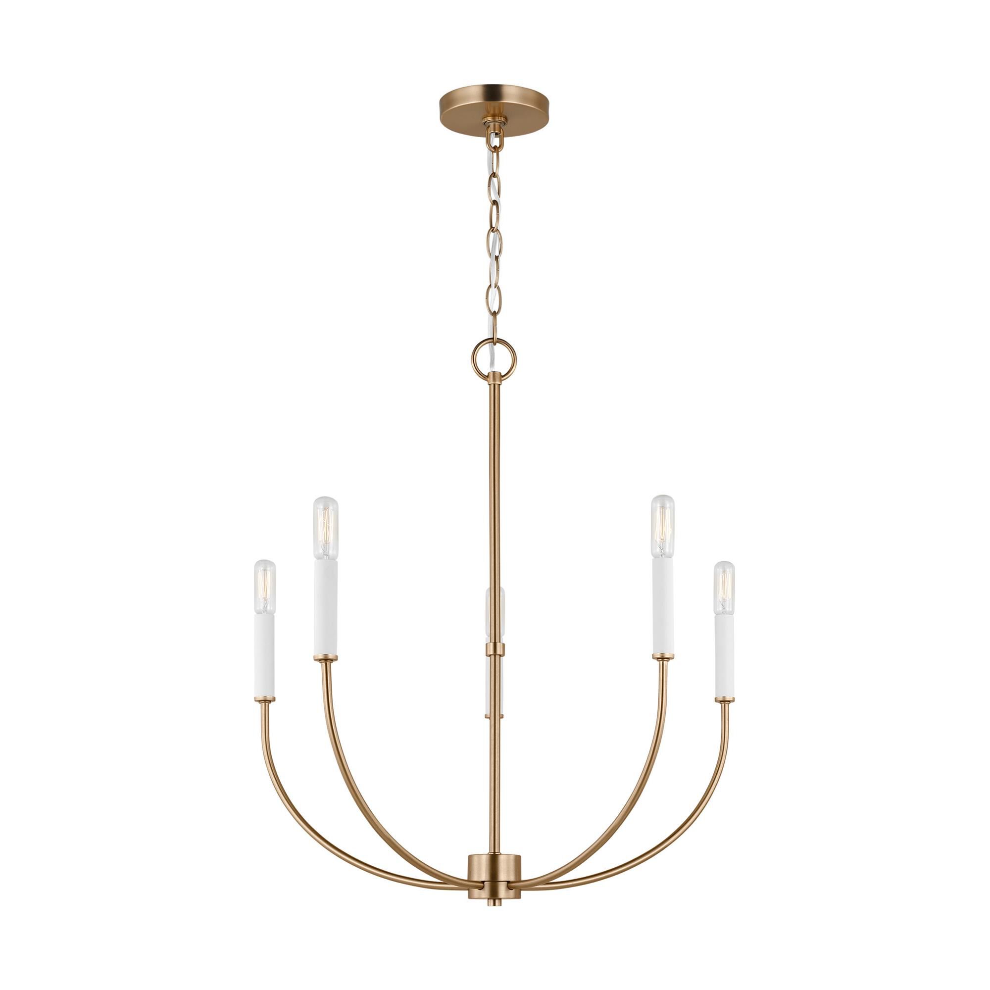 Sean Lavin Greenwich 24 Inch 5 Light LED Chandelier by Visual Comfort Studio Collection