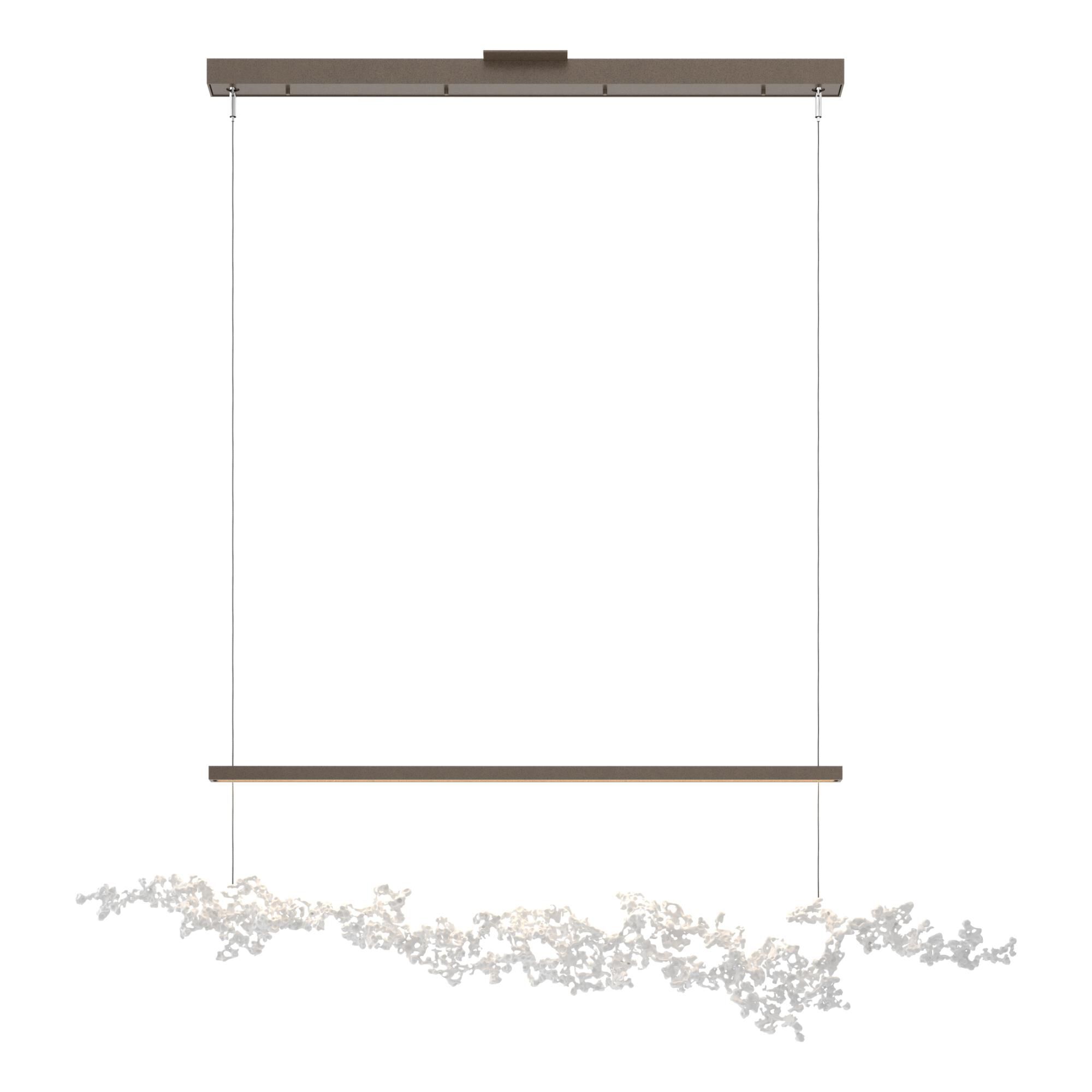 Hubbardton Forge Coral 56 Inch LED Linear Suspension Light