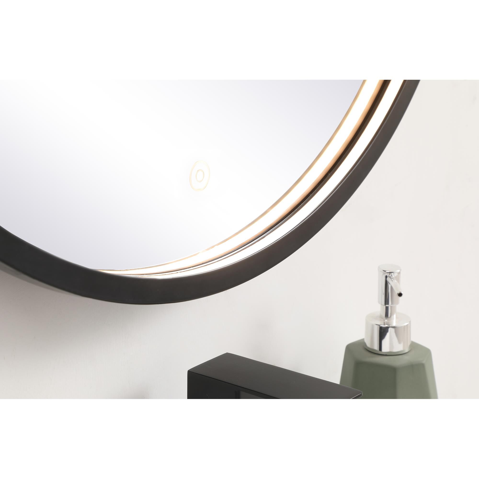 Pier LED Lighted Mirror by Elegant Decor