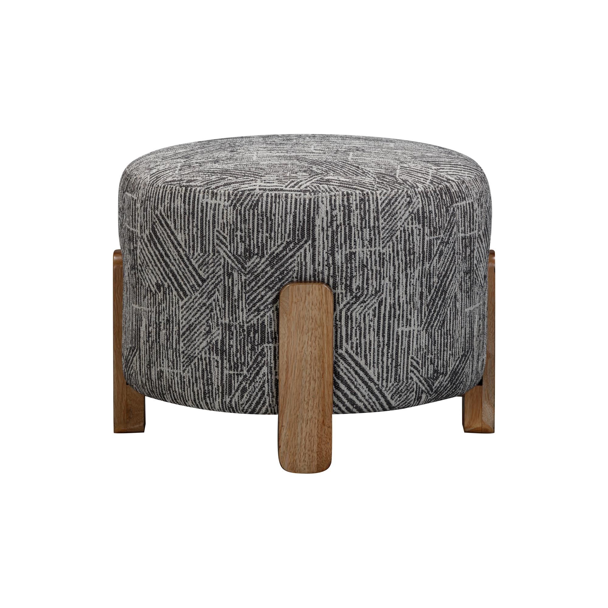 Jasper 23 Inch Ottoman By Bassett Mirror Company