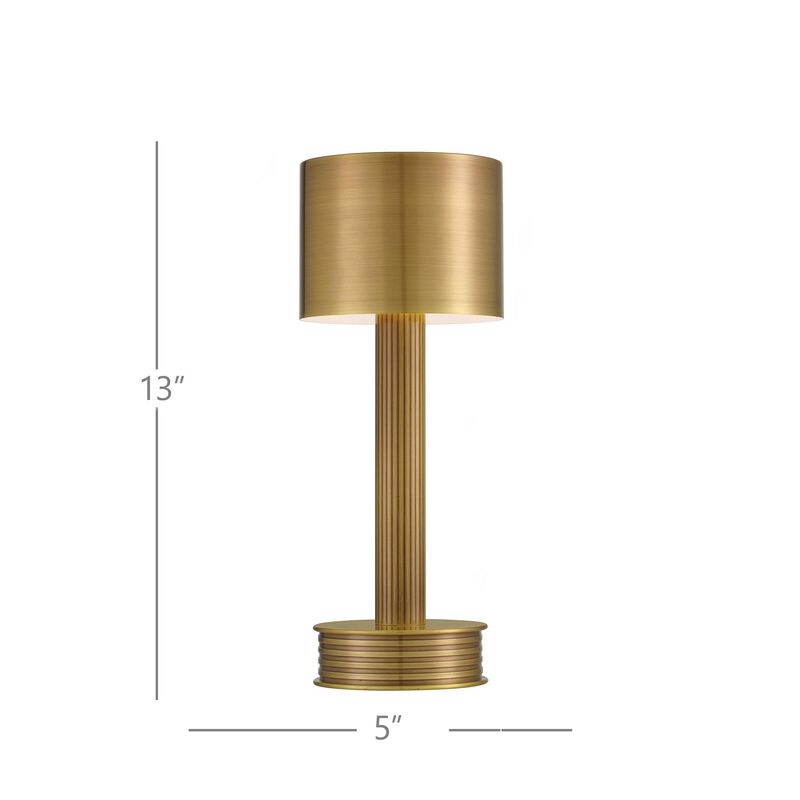 Traverse 13 Inch Accent Lamp by Currey & Company