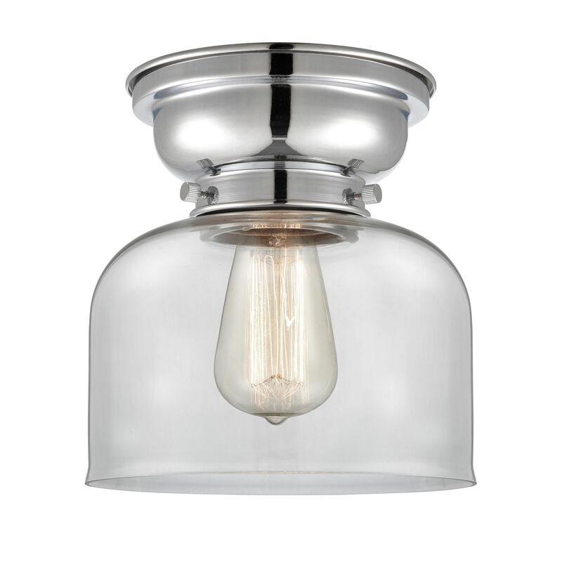 Bruno Marashlian Large Bell 8 Inch 1 Light Flush Mount by Innovations Lighting