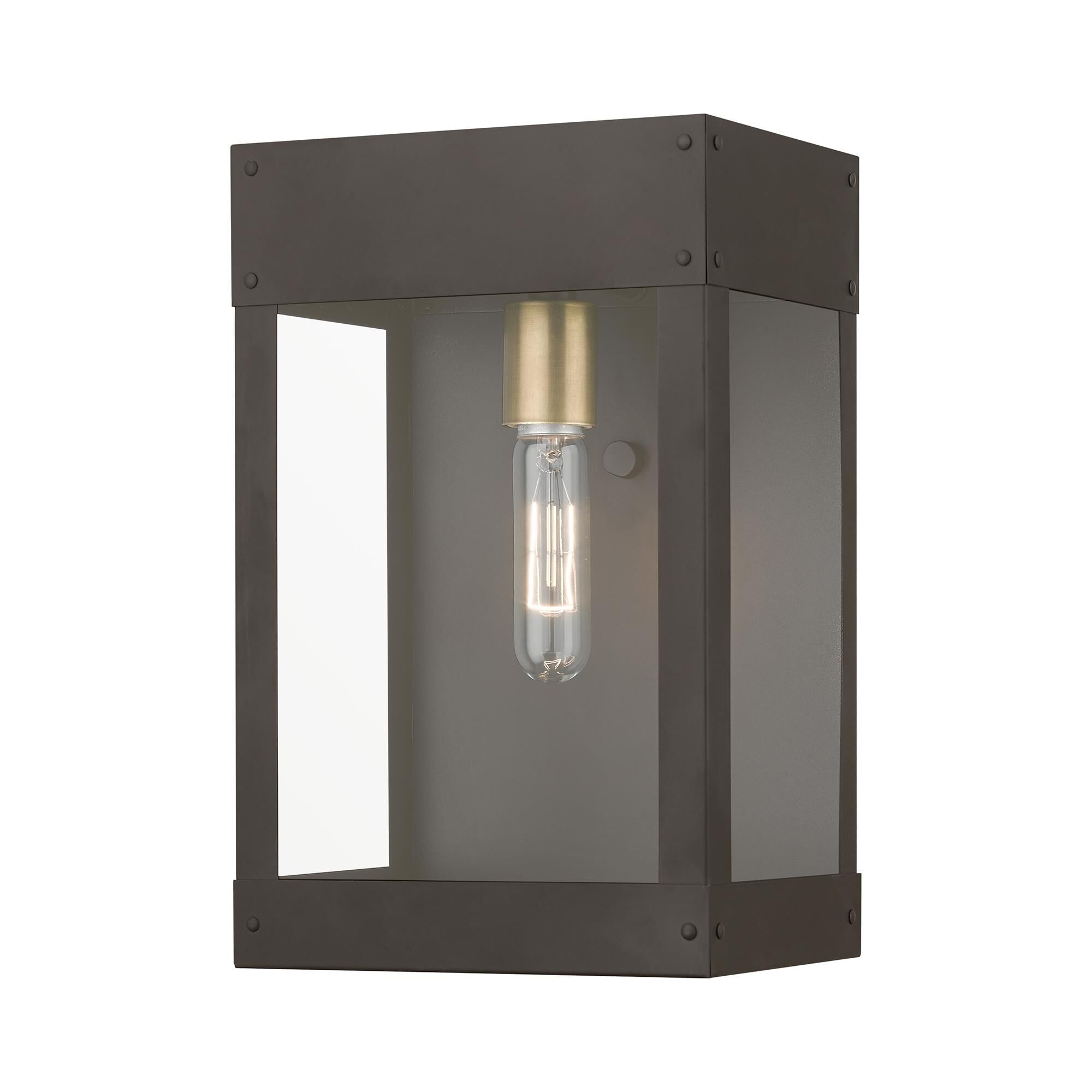 Livex Lighting Barrett 13 Inch Tall Outdoor Hanging Lantern