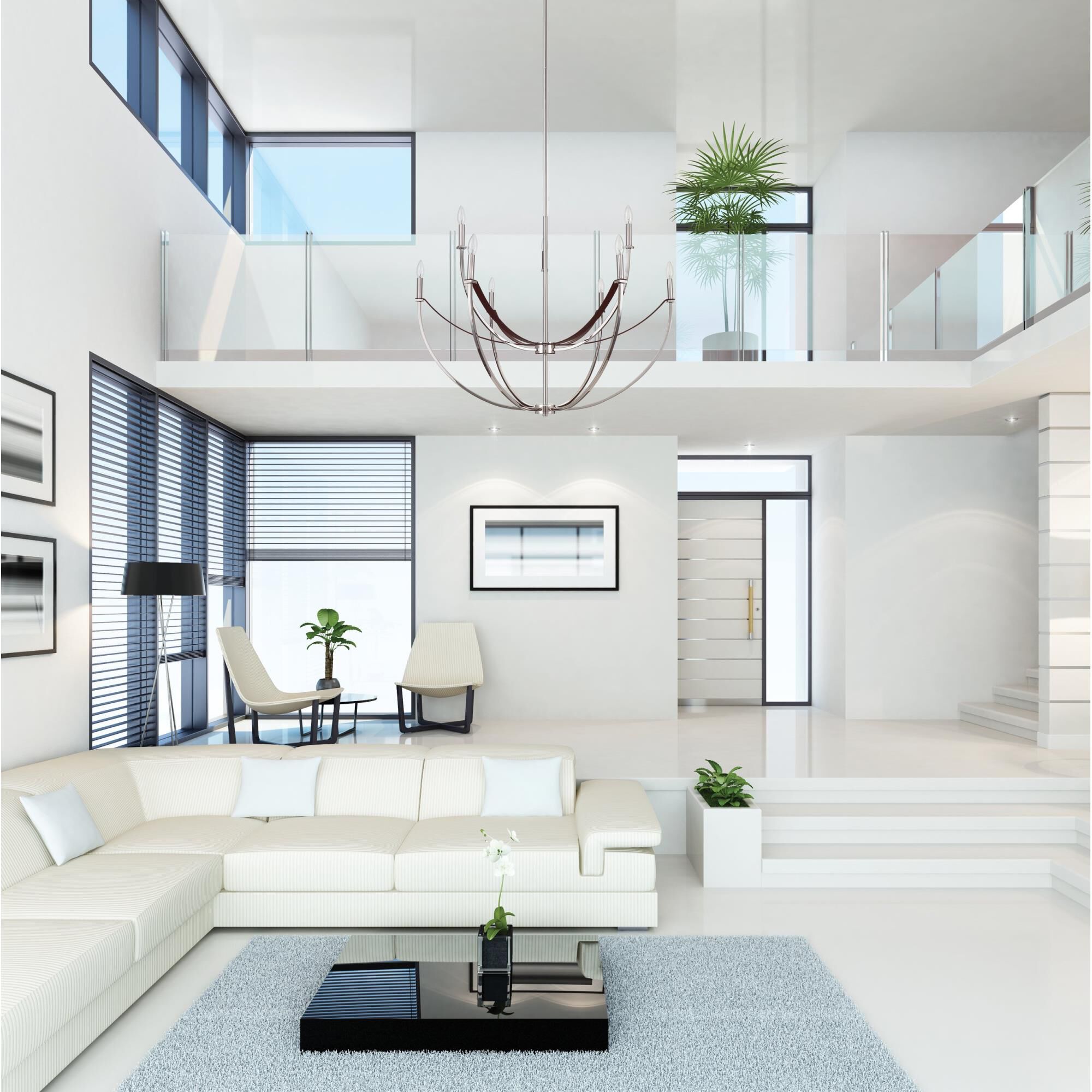 Sussex 40 Inch Chandelier by Eglo Lighting