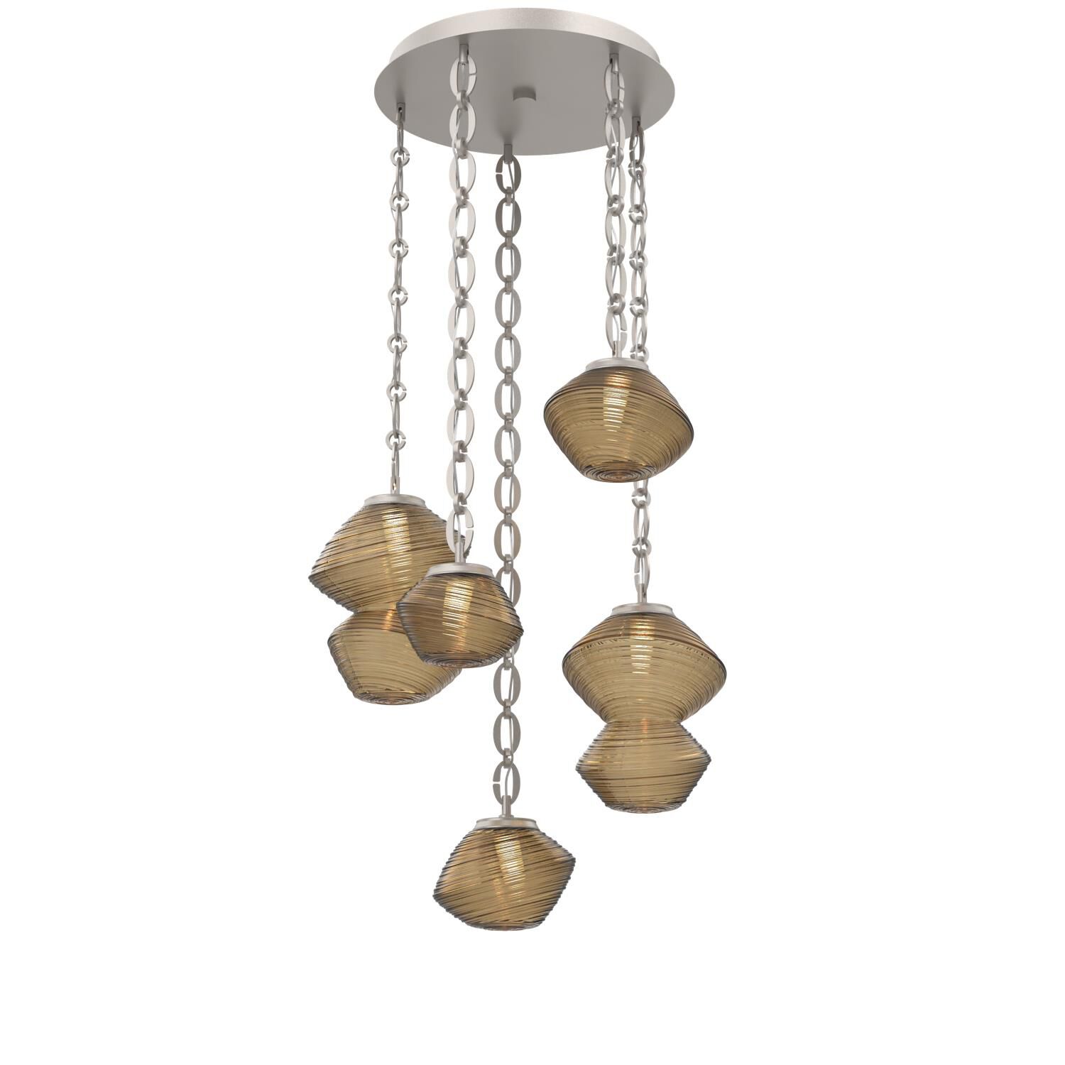 Levi Wilson Mesa 23 Inch Multi Light Pendant by Hammerton Studio