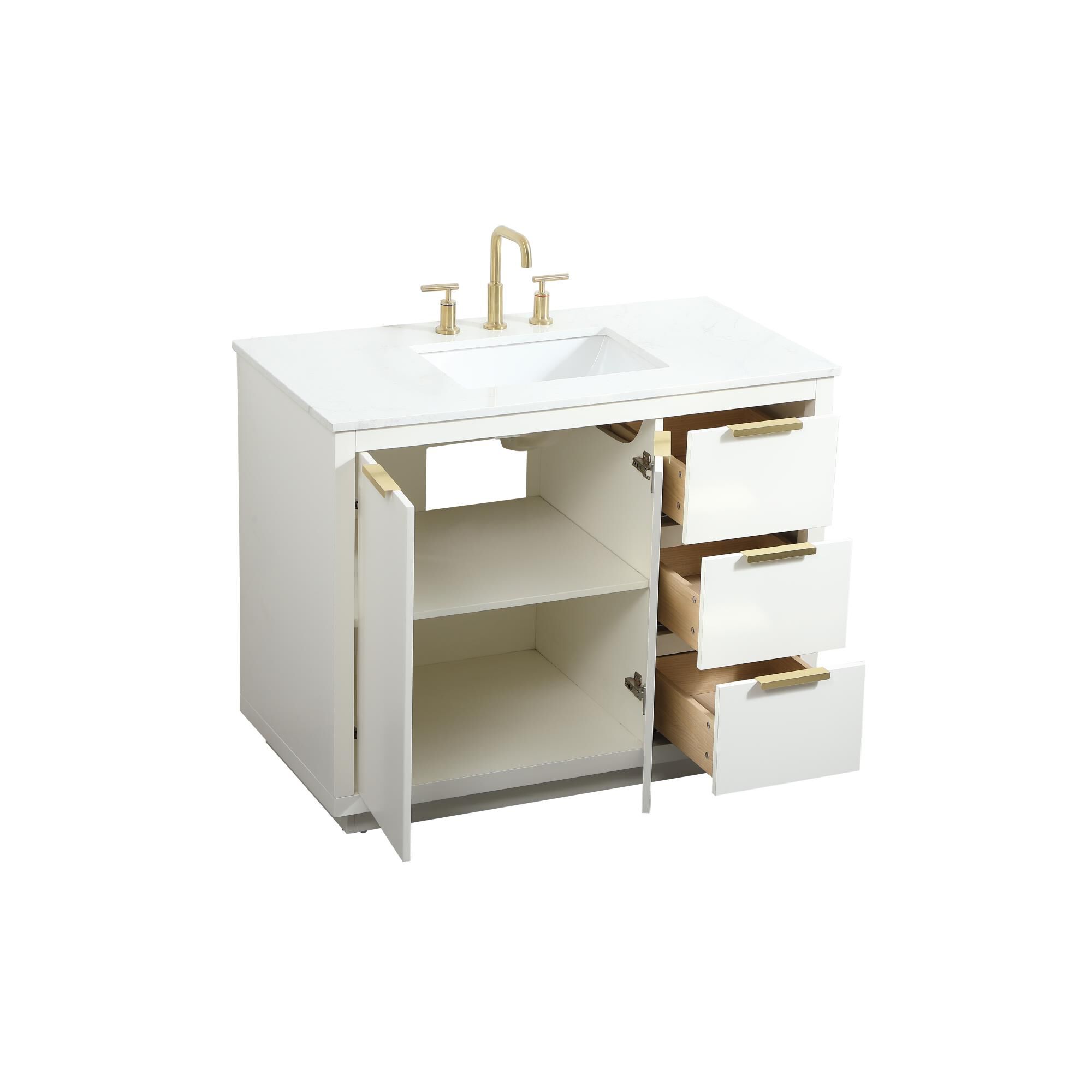 Blake 42 Inch Bath Vanity by Elegant Decor