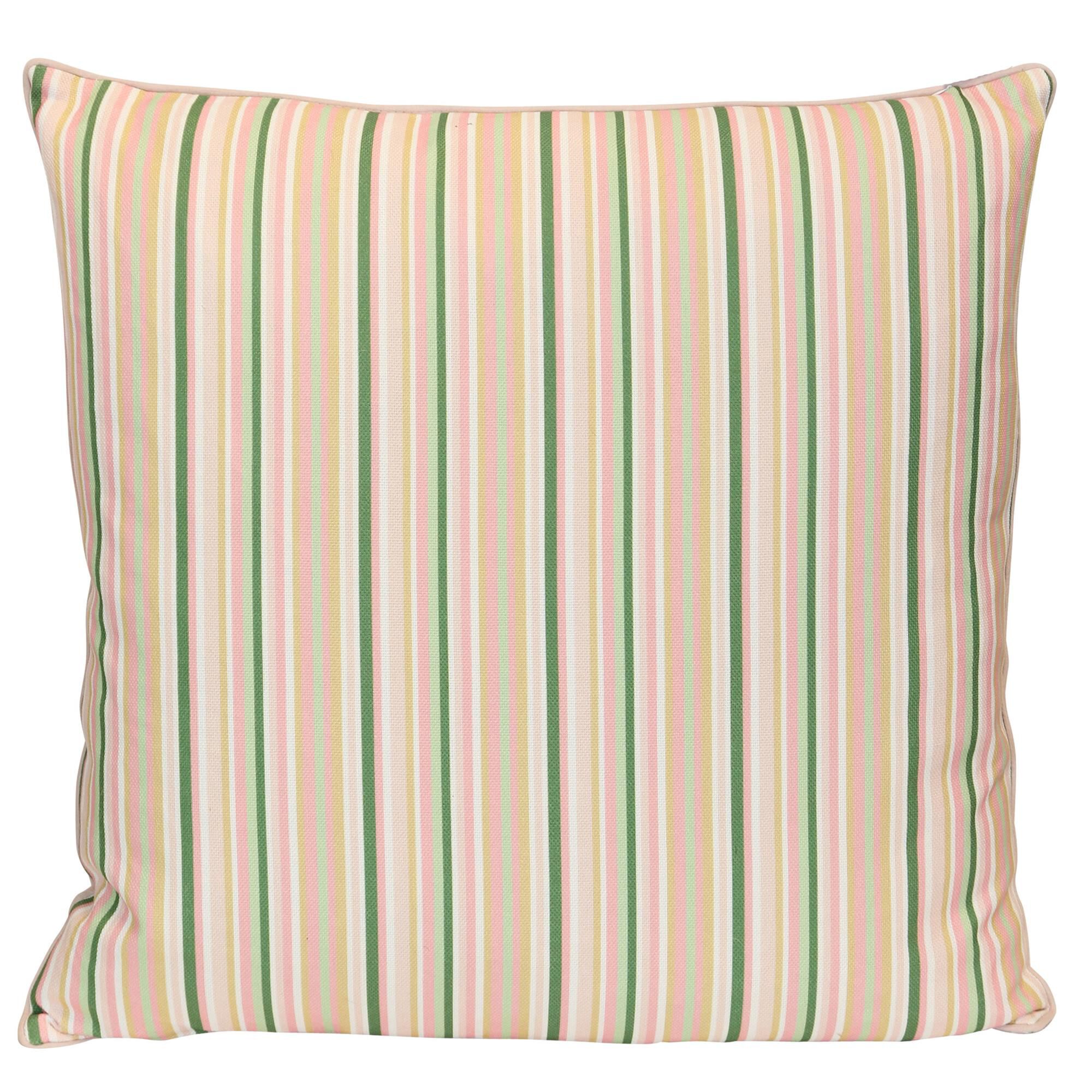 Tamara Day Soft Stripe 24 Inch Decorative Pillow by Stylecraft