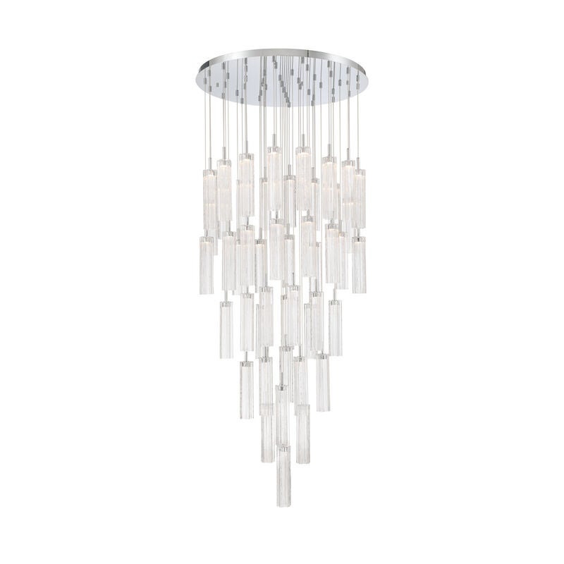 Addis 36 Inch Multi Light Pendant by Crystorama